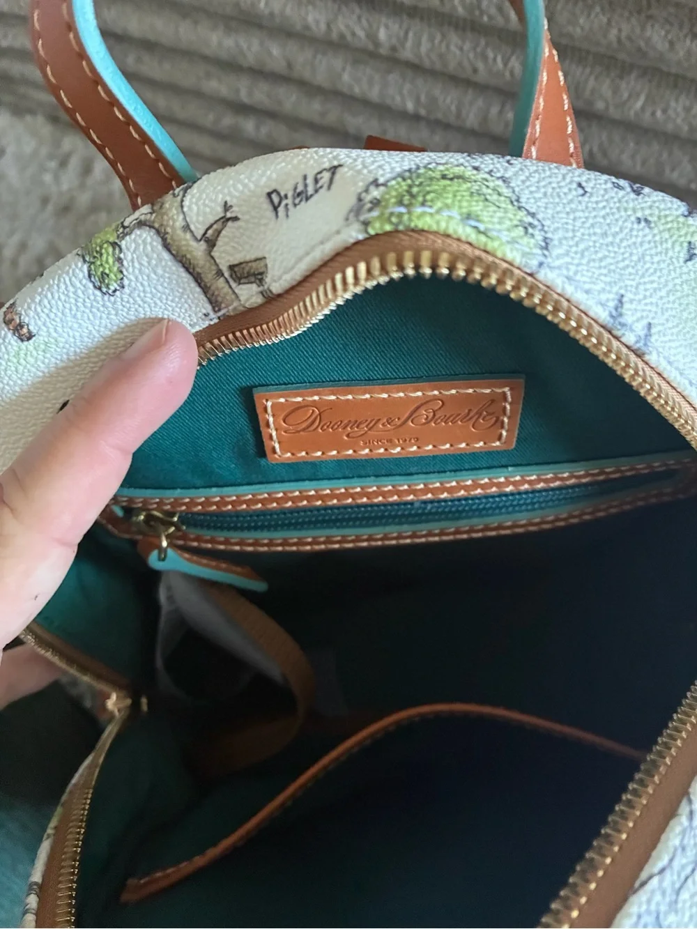 Dooney & Bourke Loungefly Winnie the Pooh Print Mini Backpack